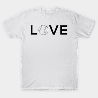 Love Baseball Softball T-Shirt